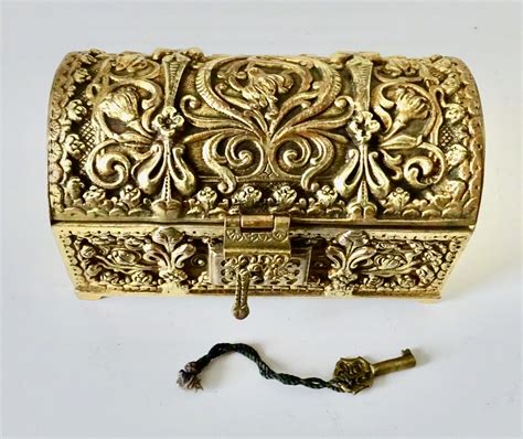 Decorative Brass Boxes 